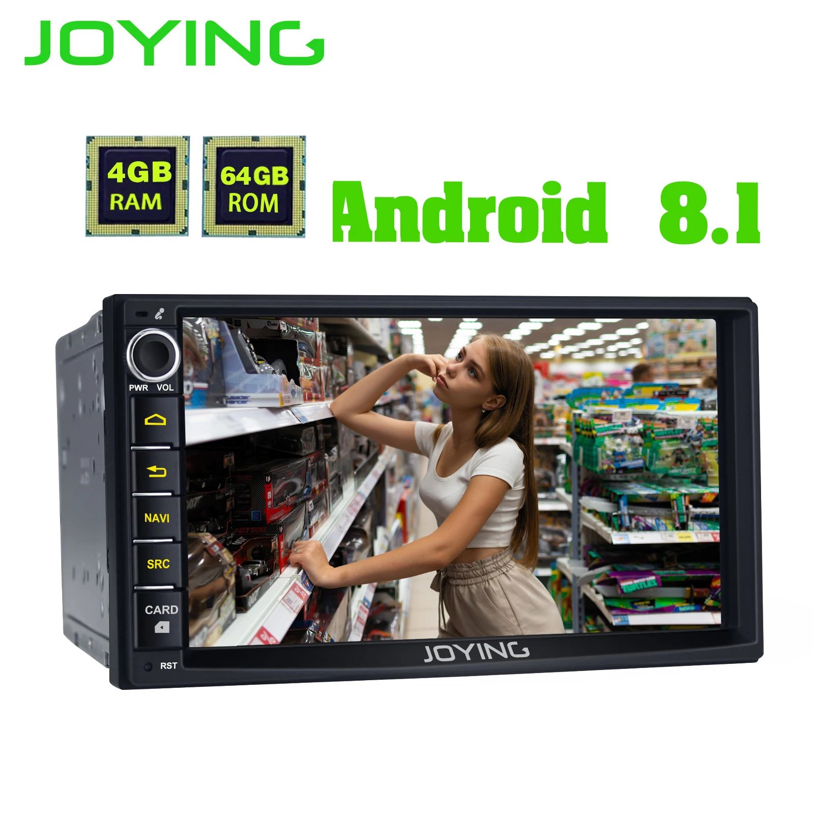 Top JOYING 2 din car radio player 4GB RAM 64GBROM Octa Core head unit GPS navigation support 4G for Nissan Sentra/Qashqai 2004-2010 5