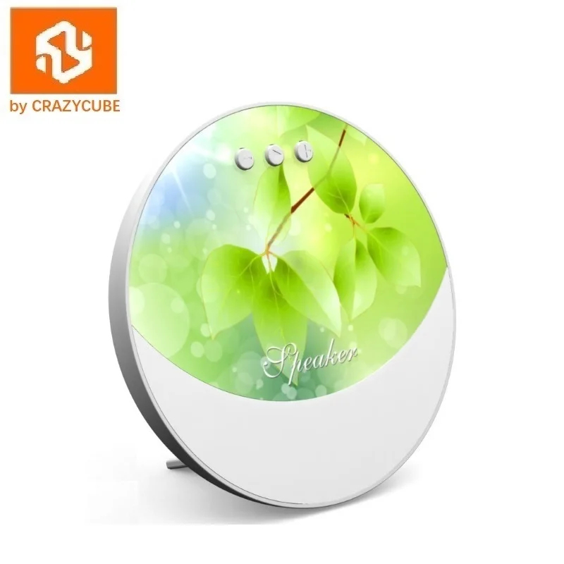 

CrazyCube F1 Portable Bluetooth Colorful LED Speaker better than jbl pulse with 5W loudspeaker
