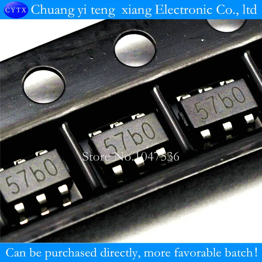 TP4057 литиевая батарея зарядки IC 500 мА, батарея обратного подключения защиты SOT-23-1% 6 10 шт./лот