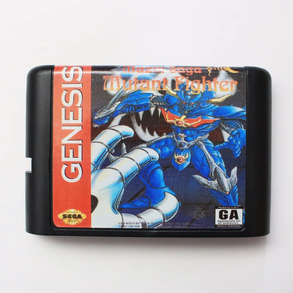 Mazin Сага мутант истребитель 16 бит MD игровая карта для Sega Mega Drive Genesis | Электроника