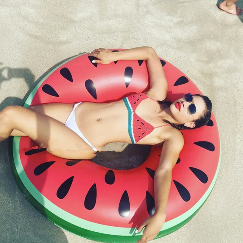 1 piece new arrival colorful watermelon water toys design swim pool float summer beach bed fun - Design Swimming Pool Online 1 piece new arrival colorful watermelon water toys design swim pool float summer beach bed fun - Design Swimming Pool Online