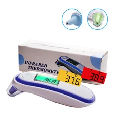2 шт./лот 5 цветов выбор Бесконтактный ушной/ЛОБНЫЙ термометр ЖК цифровой лазерный инфракрасный термометр температуры для ребенка