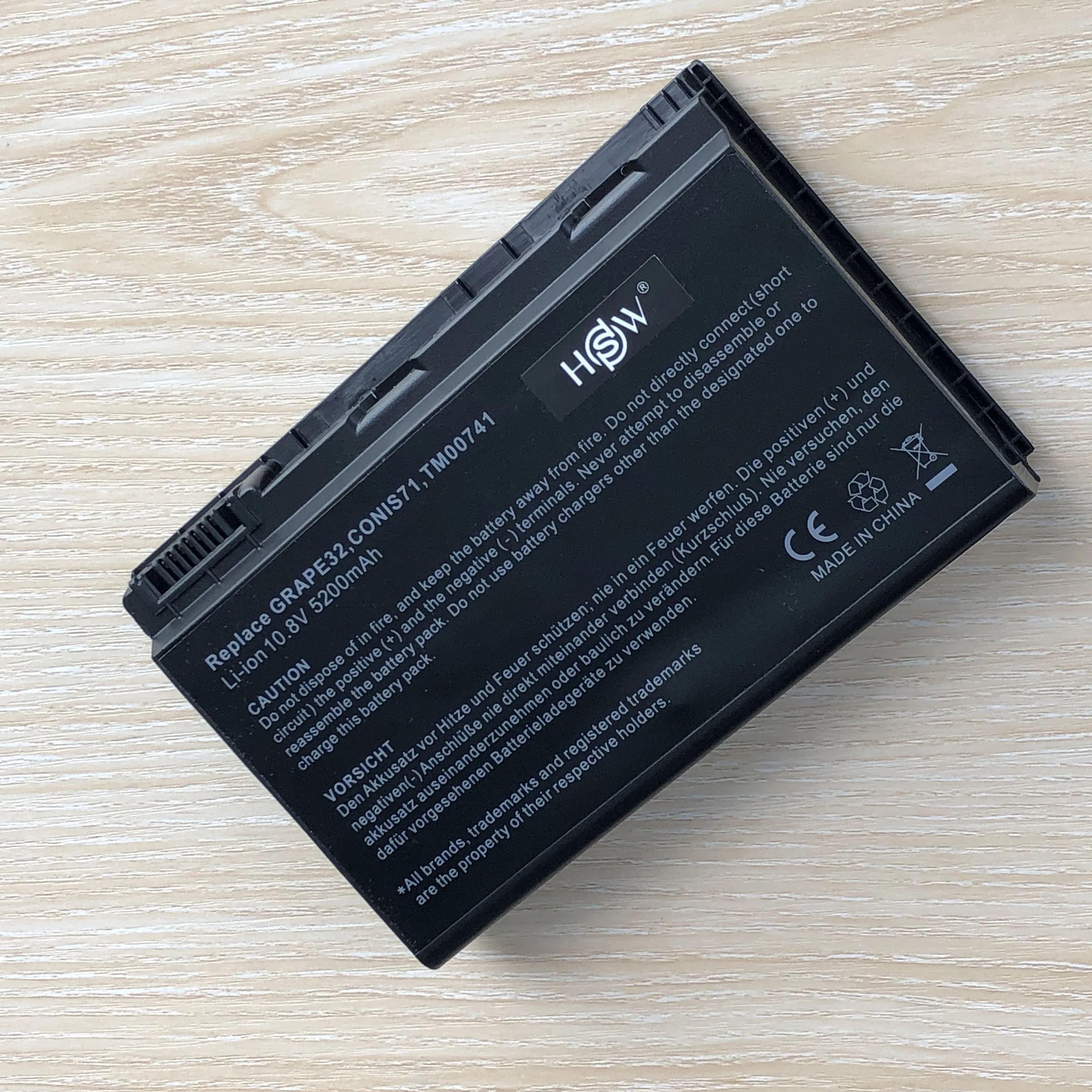 GRAPE32 Battery For Acer Extensa 5210 5220 5230 5230E 5420 5420G