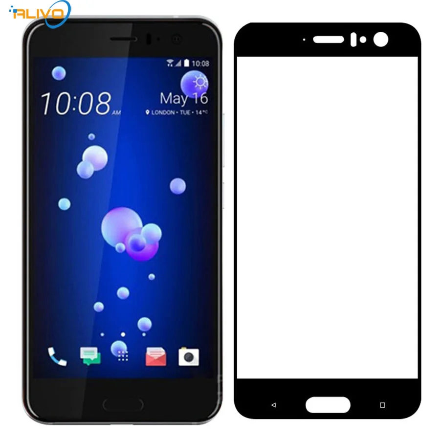 Alivo 2.5D 0.26 мм Tempered Glass 9 H для HTC U11 Screen Protector защитой экрана стекло Полный чехол