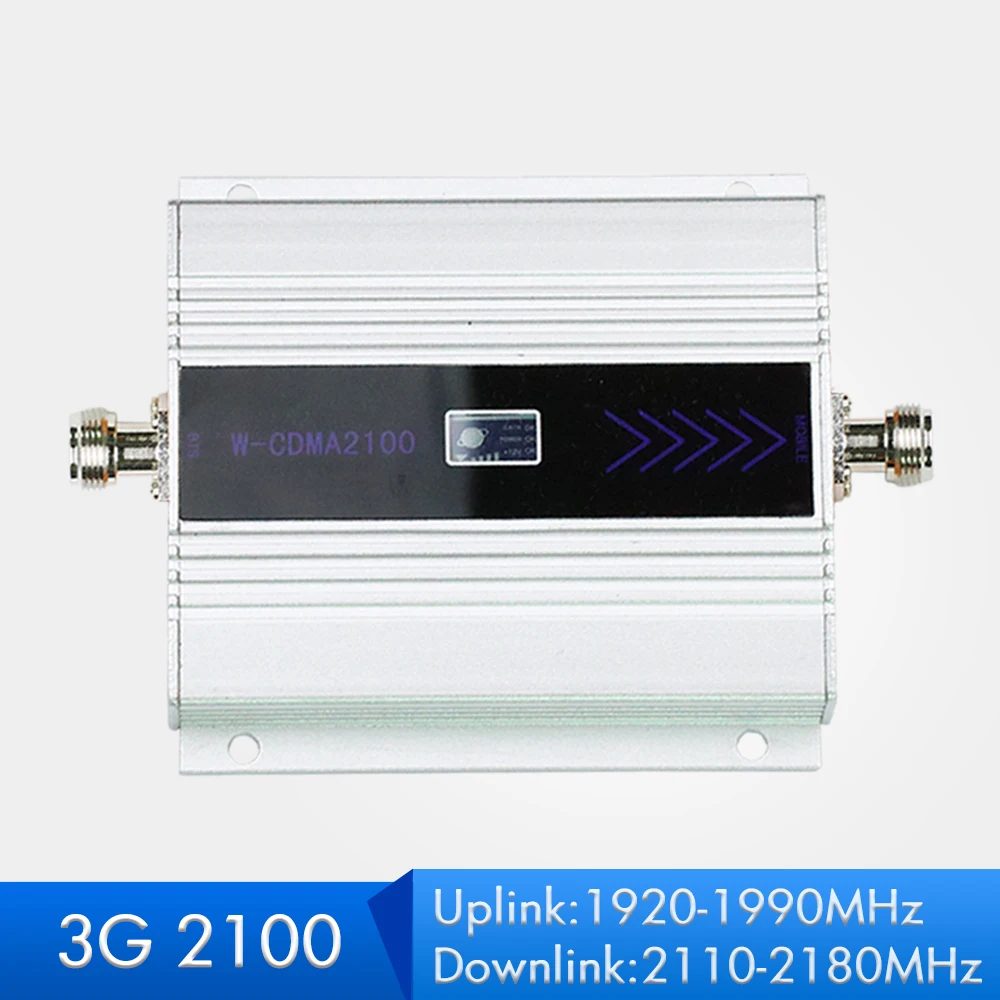 

Repeatnet 3G WCDMA 2100 Cell Phone Signal Amplifier Band 1 2100mhz Signal Repeater 60dB Gain LCD Display 3G Booster for home