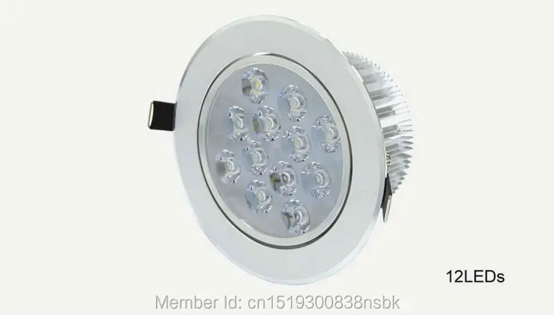 Anos de Garantia Downlight para Baixo Luz de Teto Epistar Chip Rohs Led 12 w Luzes Cob Spotlight Bulbo 3 ce 3 RoHS LED Luz de Teto 12 W