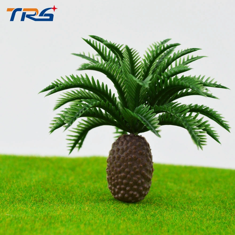 

Teraysun 6.5cm scale model train railway scenery palm tree