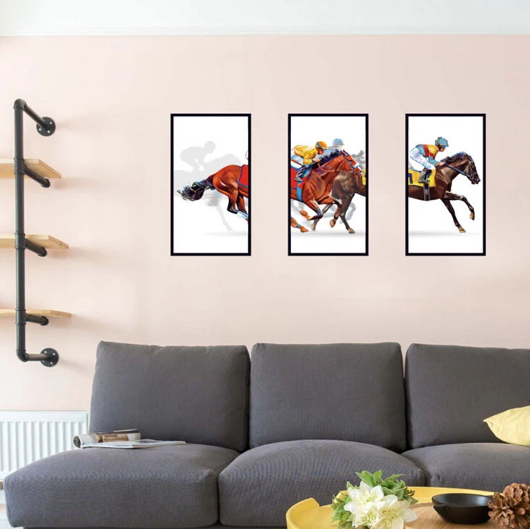 Armazon Deportivo Ecuestre Decoracion Pintura Pegatinas De Pared