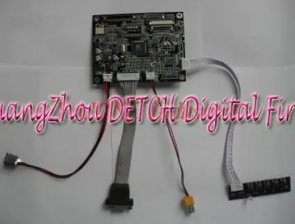 

AT080TN64 LCD driver board (supports AV + VGA input)
