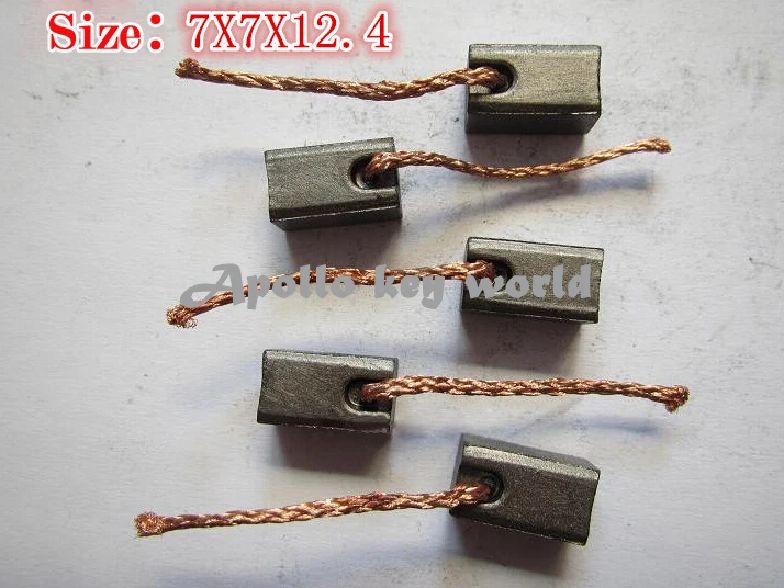 Carbon Brushes For Car Heater Blower Fan Air blower (7*7*12.4mm)brush