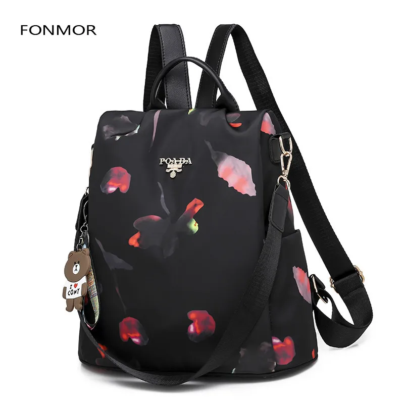 

Fashion Multifunction Backpack Women Oxford Bagpack Female Anti Theft Backpack School Bag for Teenager Girls Sac A Dos mochila