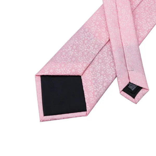 SN-327 классический популярный розовый галстук, носовой платок, запонки наборы цветочные узоры галстуки для мужчин формальный свадебный
