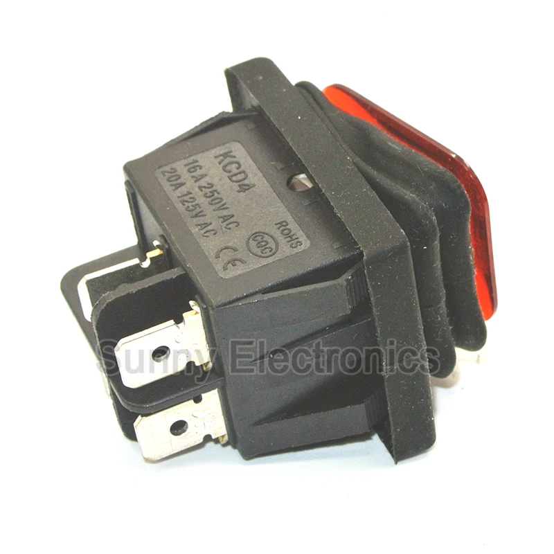 RLEIL RL2-203 Wasserdicht IP65 Boat Car Rocker Schalter 6Pin ON-Off-ON T4 RLEIL RL2-203 Wasserdicht IP65 Boat Car Rocker Schalter 6Pin ON-Off-ON T4