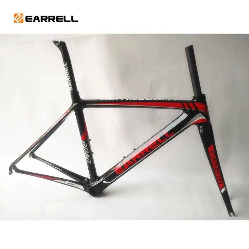 Sale New Model UD Full Carbon fibre Road Bike Frame Racing Bicycle fixed gear Cycling Road Frames with Fork Seatpost Clamp Carbon 0