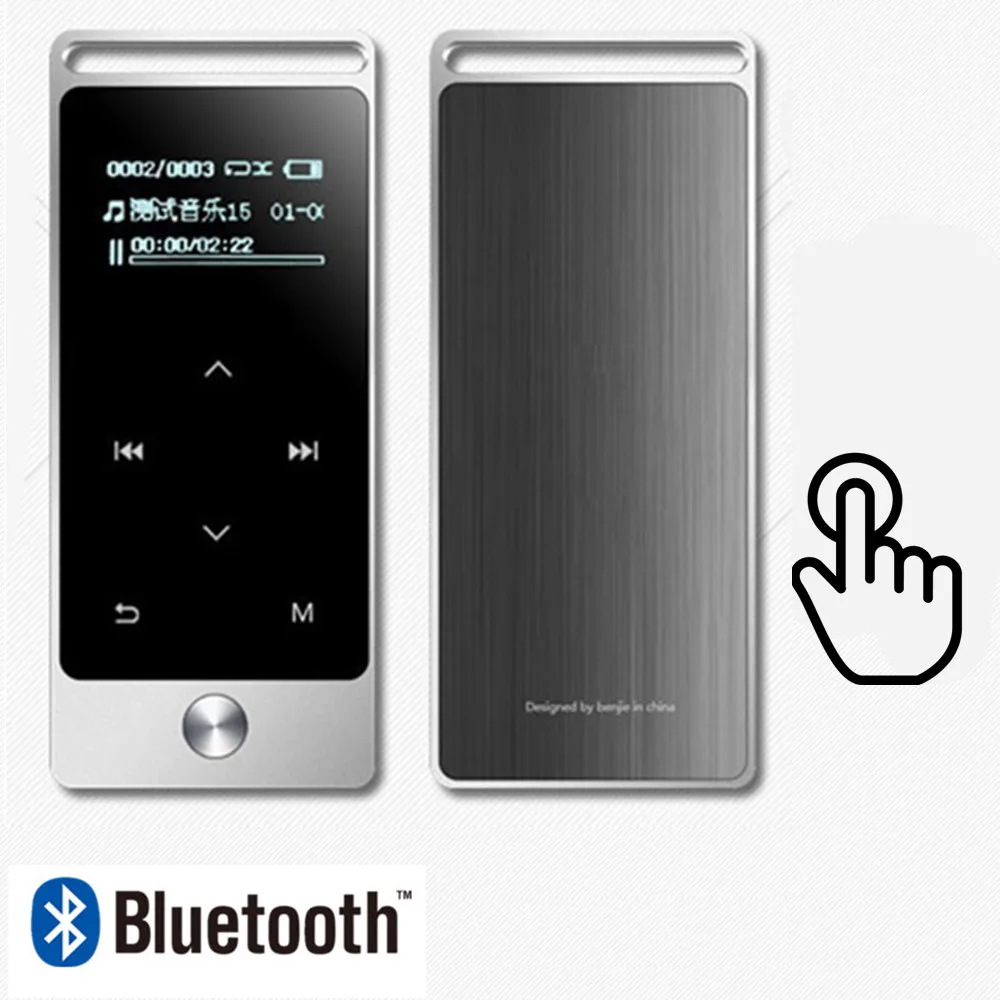 

Newest Version Original Touch Screen MP3 Player 8GB BENJIE S5/S5B High Quality Entry-level Lossless MP3 Music Player with FM