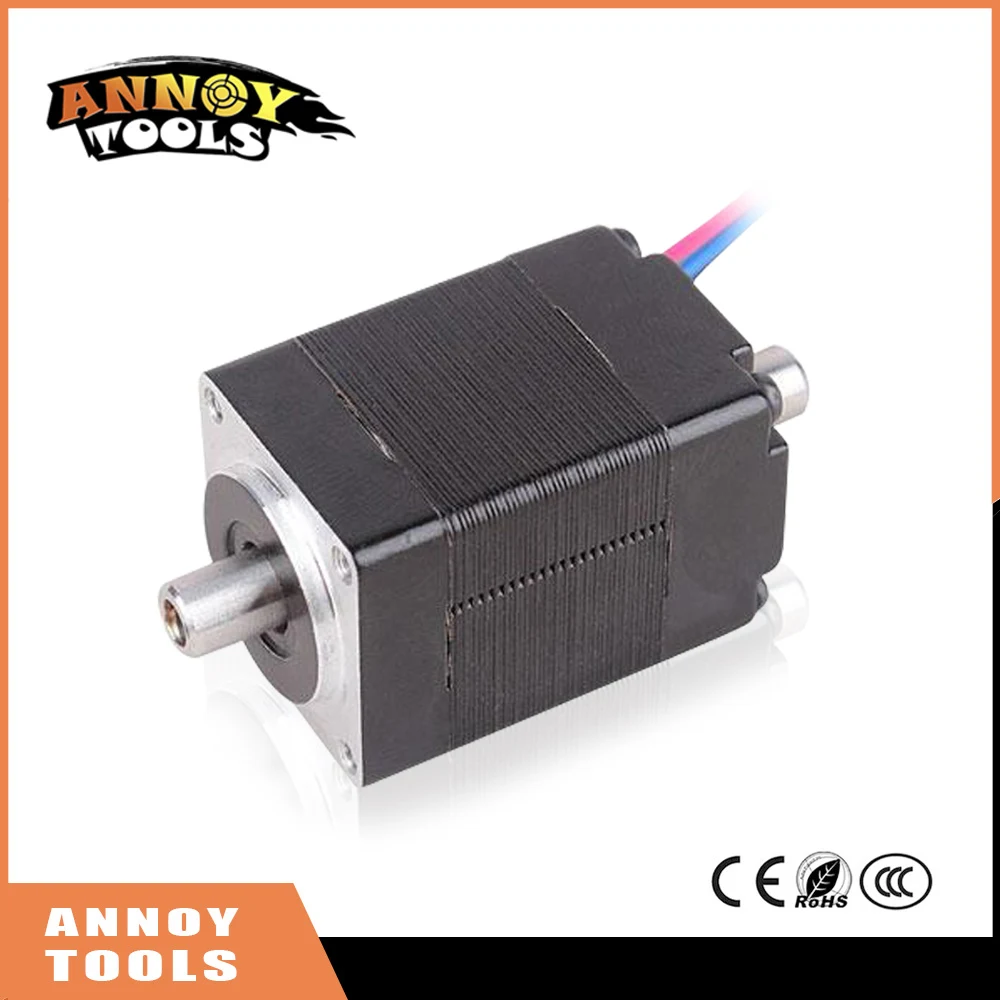 Annoytools nema8 20hs 2 Фаза 1.8 градусов гибридный шаговый двигатель 3.9 В 0.6a 180g. см 33 мм 4