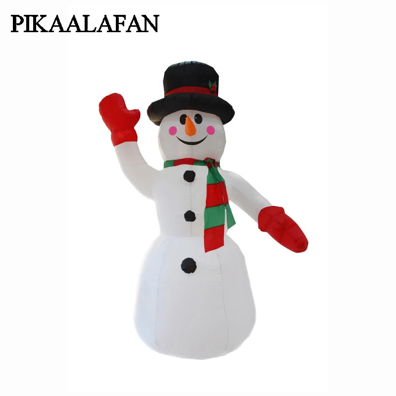 PIKAALAFAN Christmas Courtyard Decoration Gifts Large Inflatable Toys Christmas Snowman Model Santa Claus Air Model PIKAALAFAN Christmas Courtyard Decoration Gifts Large Inflatable Toys Christmas Snowman Model Santa Claus Air Model