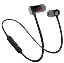 10 шт./лот M9 Bluetooth наушники Беспроводной Металлические Магнитные стерео Бас Беспроводные спортивные наушники-вкладыши с затычки в уши для микрофона