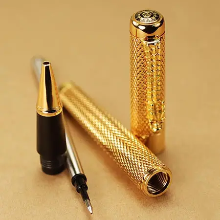 Оптовая акция Jinhao1200 новейшая шариковая ручка с золотым Драконом Бесплатная