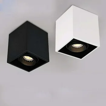 

High quality Surface Mounted 4 azimuth adjustment LED COB Downlights 85-265V 10w 15W LED Ceiling Lamp Spot Light