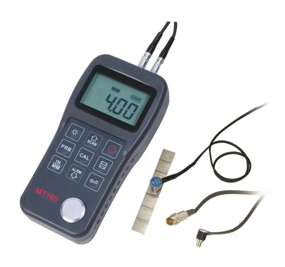 

Hot Sale High Precision Digital LCD High Accuracy Ultrasonic Thickness Gauge For Metal Plastic Ceramic Glass Width Testing Meter
