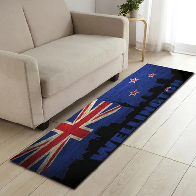 Британский и американский флаг, добро пожаловать, домашний коврик, длинный кухонный коврик, флаг России, коврики для гостиной, спальни, коврики для ног - Цвет: J