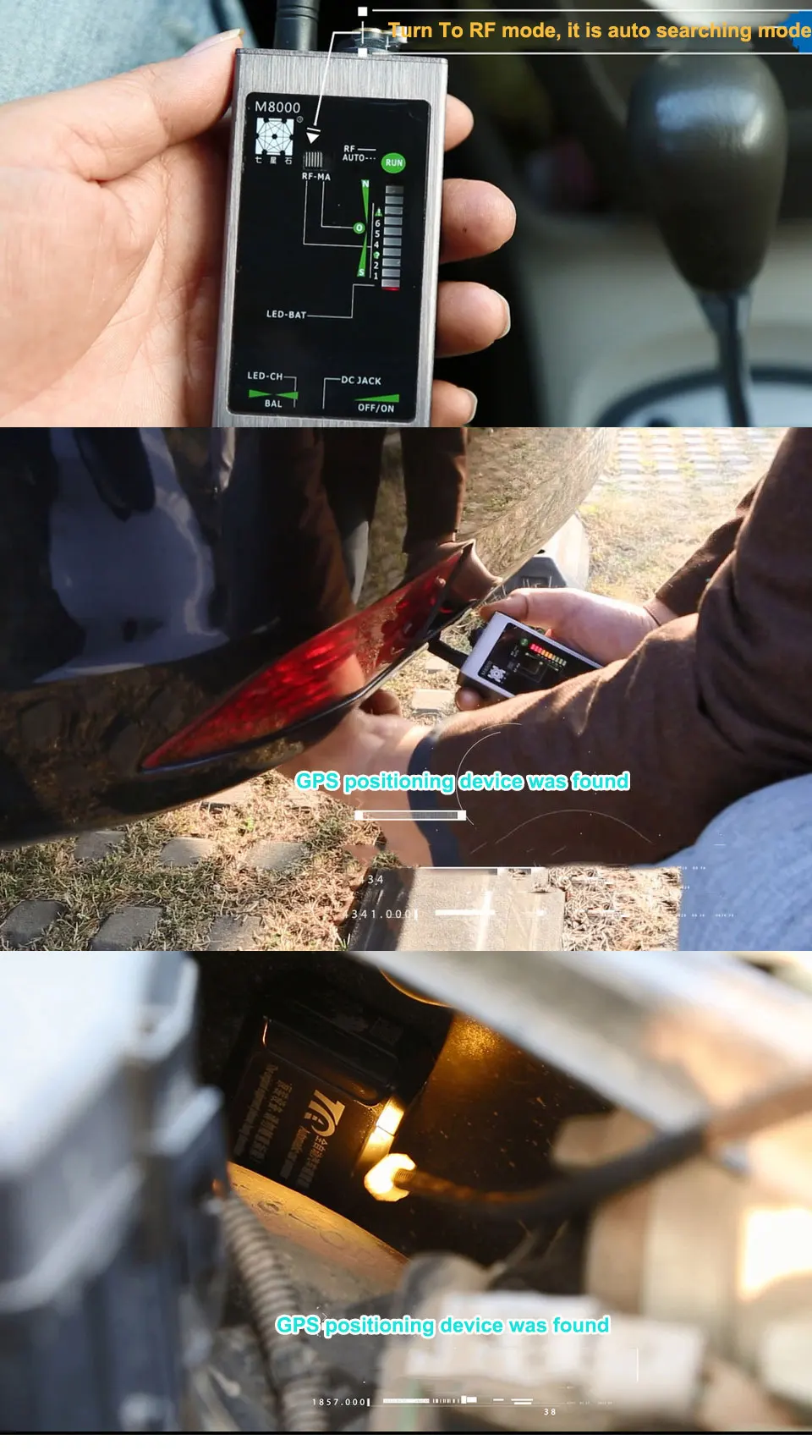 Lente da Câmera Escondida sem Fio Detector de Sinal Anti-spy Localizador Rastreador rf Gsm Dispositivos Magnéticos M8000 Scanner Pro Bug Gps 3 Detector de câmera antiespionagem