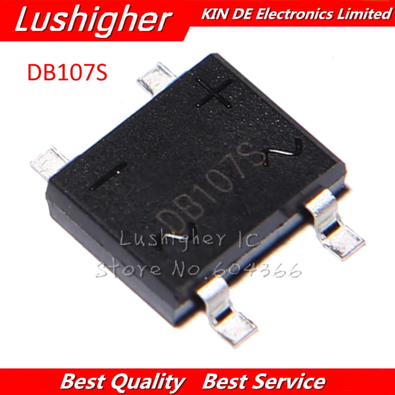 20PCS DB107S SOP DB107 SOP4 SMD New original free shipping-in ...
