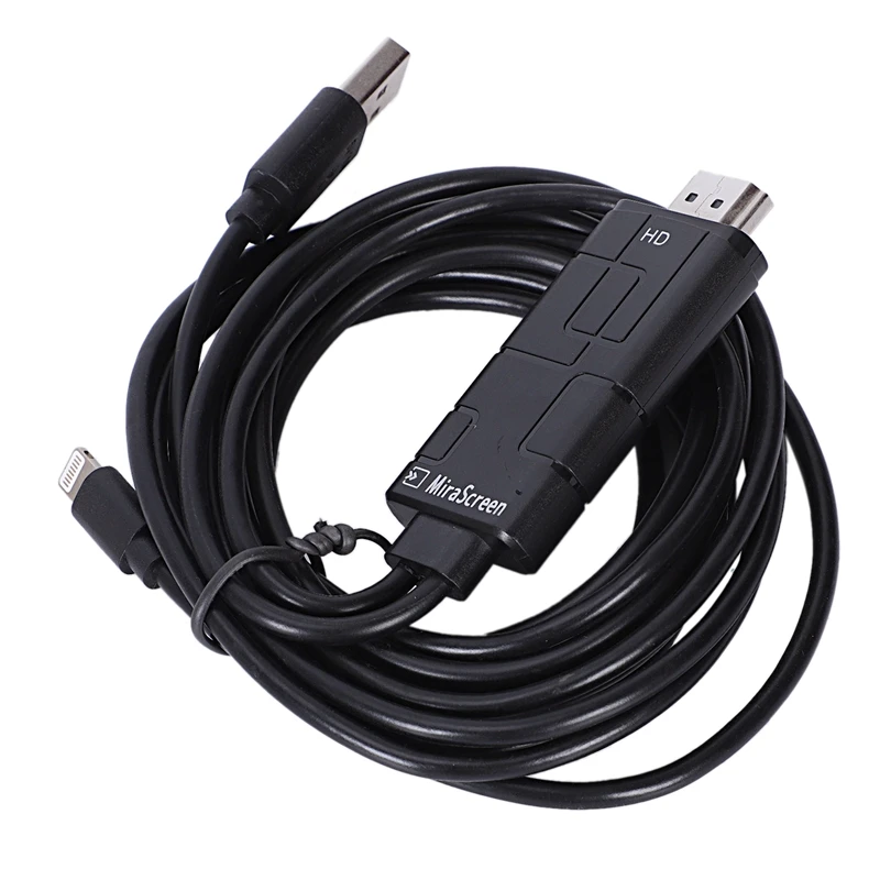 HDMI кабель 8 Pin для 1080 P HDTV AV адаптер X 7 6 S Plus Новый черный |