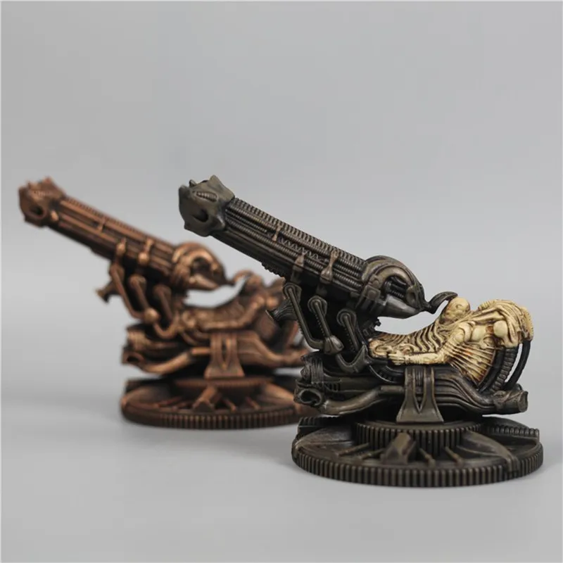 

H.R.Giger AVP Alien vs. Predator Prometheus Space Jockey Alien Artillery Model Statue Resin Craftwork Action Figure Toy L2471