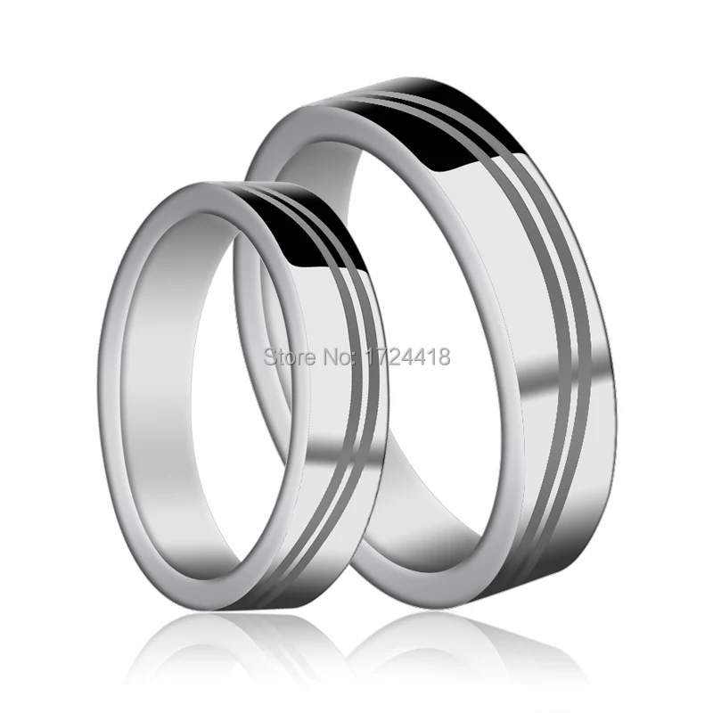 Модные ювелирные изделия из карбида вольфрама кольца гравировка кольцо пары для свадьбы/помолвки