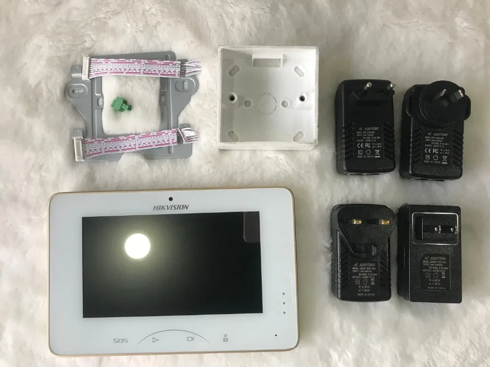 Многоязычный поддержка обновления. Международная Hik DS KH8301 WT Крытый сенсорный