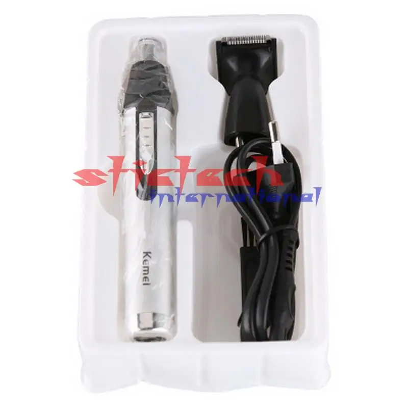 

by ems or dhl 100pcs Kemei Rechargeable Washable Electric Shaver Razor Beard Men Nose Trimmer Barbeador 3in1 Afeitadora Hair