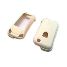 Аксессуары для автомобиля, автомобильный чехол для ключей дистанционный флип чехол для защиты ключей матовый белый для Porsche Cayenne