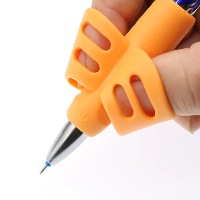 

3pcs Silica Gel Pen Grips Baby Kids Child Learning Toy Writing Posture Tools Hold Pen Correction Stationery Set Education Gift