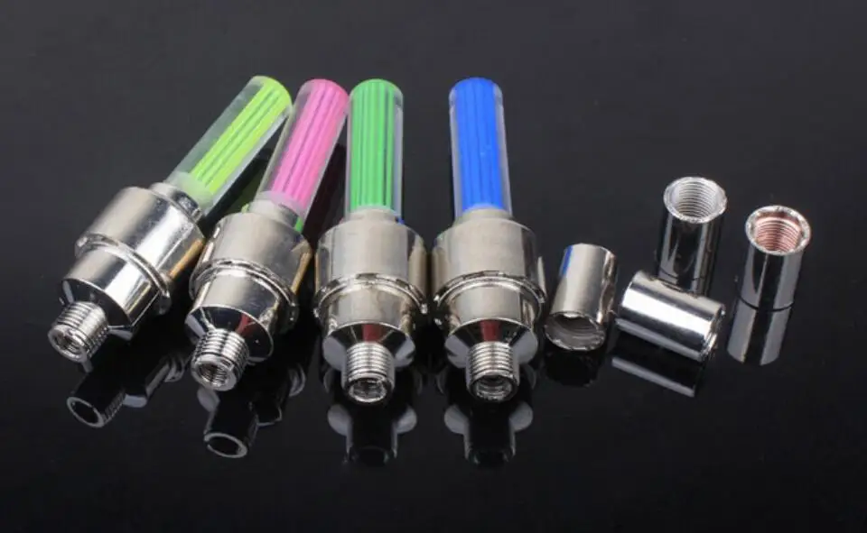 Best bike lights with no battery mountain road bike bicycle light lights LEDS Tyre Tire Valve Caps Wheel spokes LED Light BL0158 2