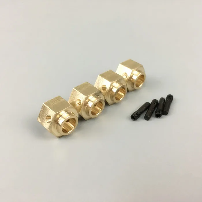 Kyx 1/10 rc crawlers латунь 12*8 мм колеса hex hub для TRAXXAS TRX 4|Детали и аксессуары| |