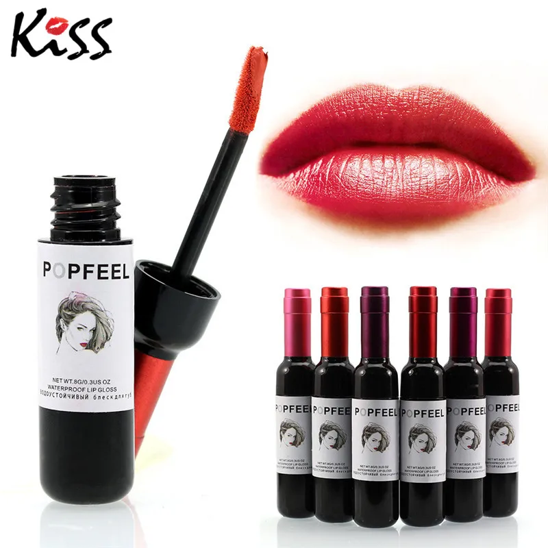 Red Wine Lip Tint long lasting sexy Liquid Lipstick Brand Makeup Lip
