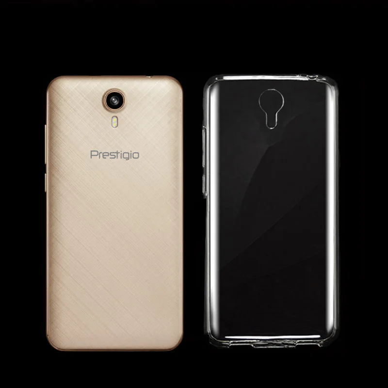 

Crystal Clear Silicon TPU Case Cover for Prestigio Muze B3 PSP3512DUO Bag Housing Shell Back Covers Phone Cases