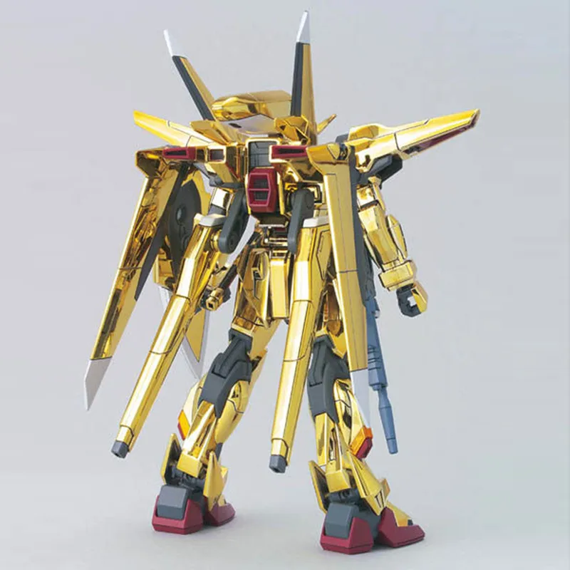 Preise Neue Anime Gaogao HG 1 144 Mobile Kämpfer Akatsuki Gundam Oowahi Vollen Satz heißer kinder spielzeug action figuren montiert Enthalten in basis