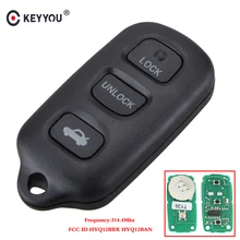 KEYYOU 3 + 1 кнопки дистанционный Автомобильный ключ для Toyota Avalon 1998 1999