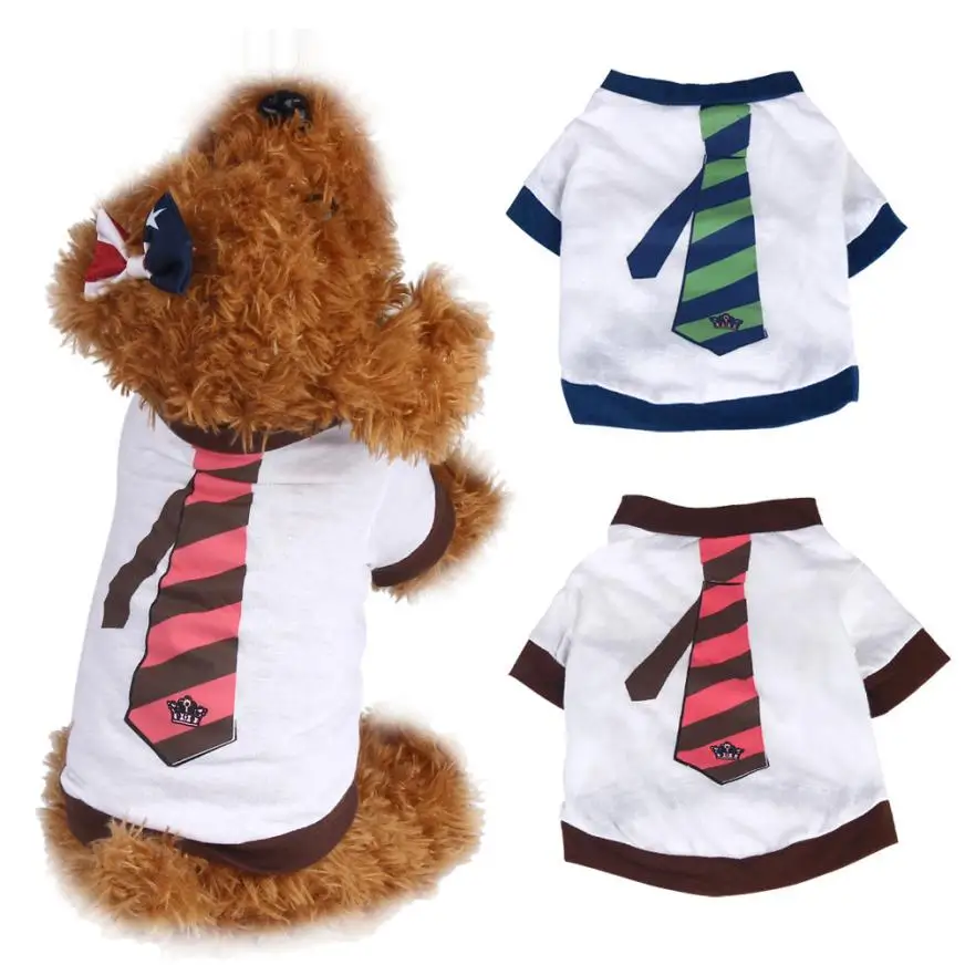 

New Qualified Pet Summer Pet Puppy Small Dog Cat Pet Clothes Vest T Shirt Apparel Levert Dropship dig6415