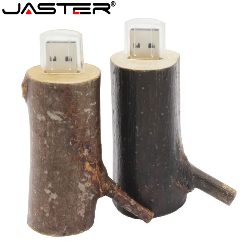 

JASTER Natural wood branch memory stick USB flash drive pendrive2.0 4GB 8GB 16GB 32GB 64GB tree flash memory card Free Shipping