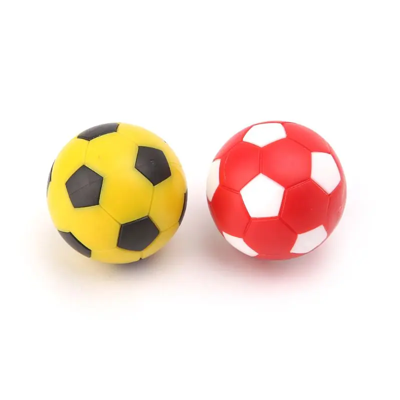 2 шт. 36 мм настольный футбольный мяч Fussball Indoor Game Foosball футбольная машина запчасти Настольный футбольный мяч