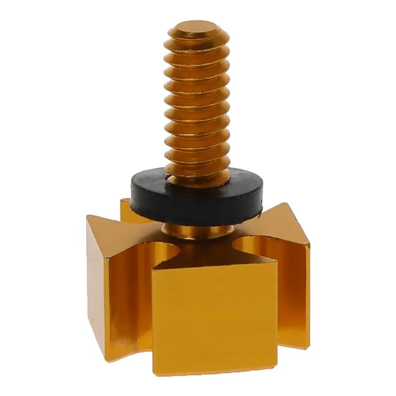 Motorcycle Accessories Auto Fasteners Motorcycle Screws 1/4" Seat Cross Screw Bolt For Harley Davidson Sportster Softail Dyna Wide Glide Roadking Streetbob Street Bob
