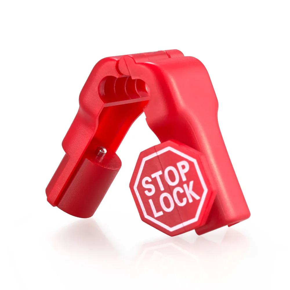 New arrival!Stop lock for security display hooks,red/black/white color