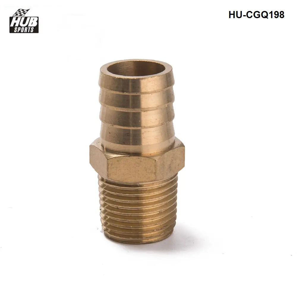 

Brass Barb Fitting Coupler / Connector 1/2" NPT Pipe to 3/4" Hose HU-CGQ198
