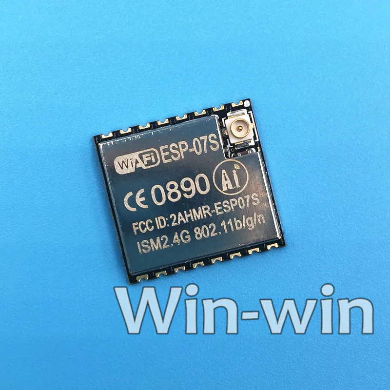 

ESP8266 ESP-07S Serial To WIFI Module Industrial Grade Wireless Module High Level Operate 3.3V Power Supply