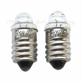 

Миниатюрный свет 3v 0.25a E10X22 A013 большой 10 шт освещение