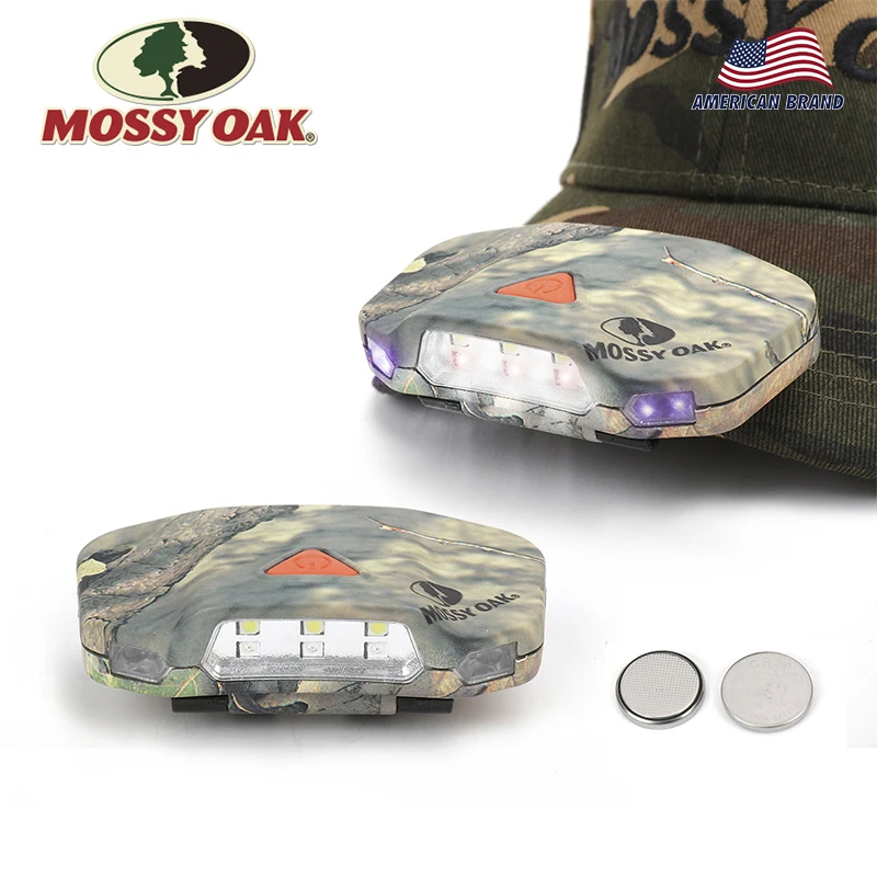 Светодиодный головной убор MOSSY OAK 2 шт. в упаковке с зажимом освещение для рук